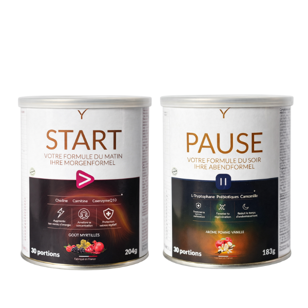 START & PAUSE – New Formulas FR/DE Containers